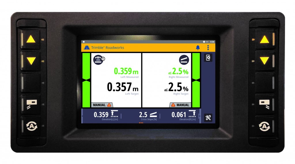 Trimble introduces paving control platform for asphalt pavers Trimble introduces paving control platform for asphalt pavers