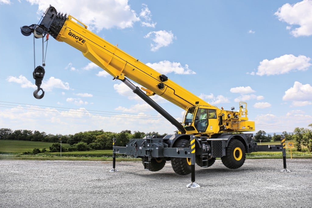 Grove mobile crane