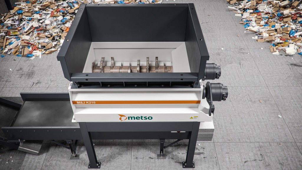 Metso m&j k210 pre-shredder