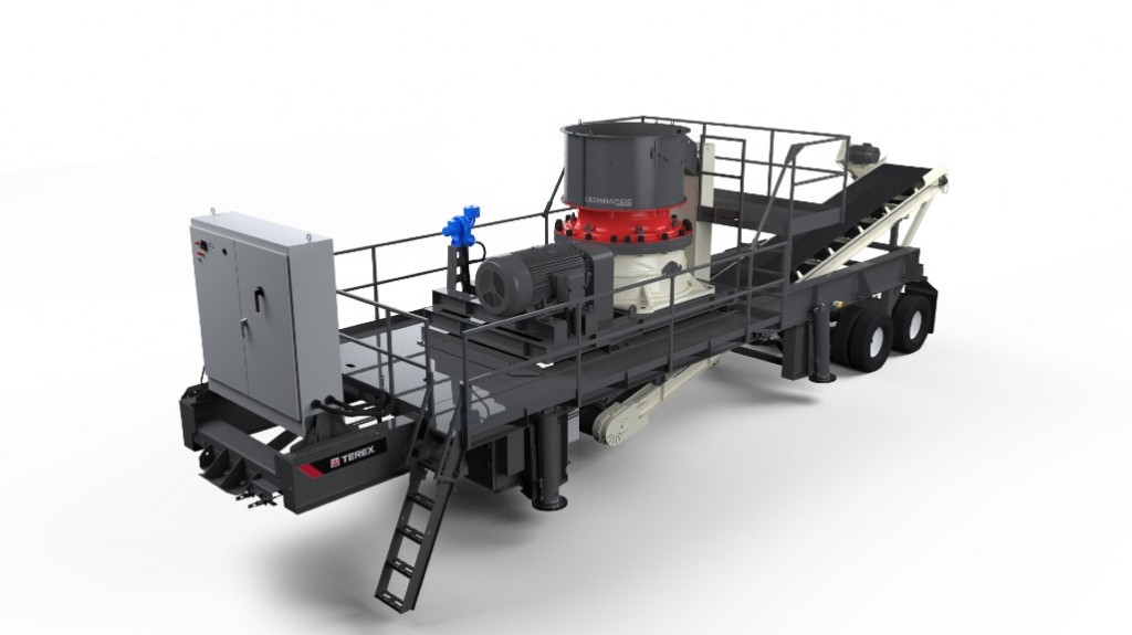 Cedarapids launches all-electric cone crusher plant
