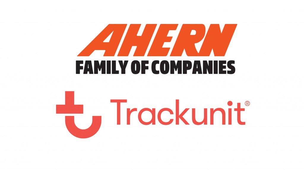 Ahern and track unit logos