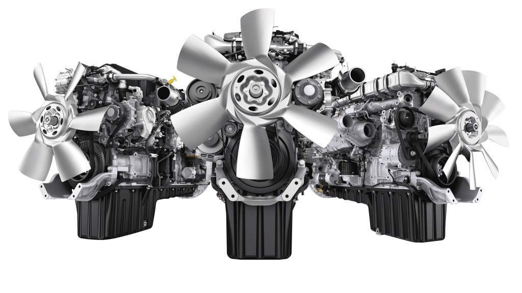 3 Daimler engines