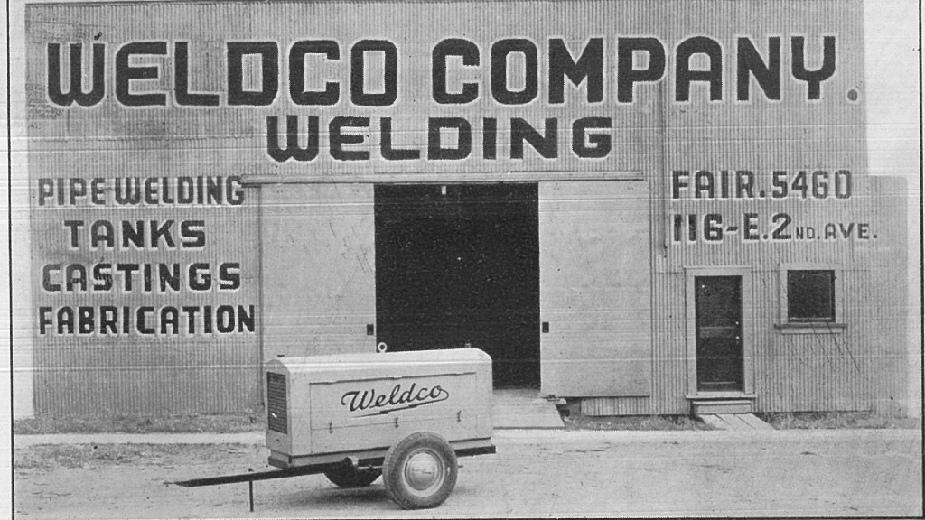 Vintage photos showcase 75 years of Weldco equipment