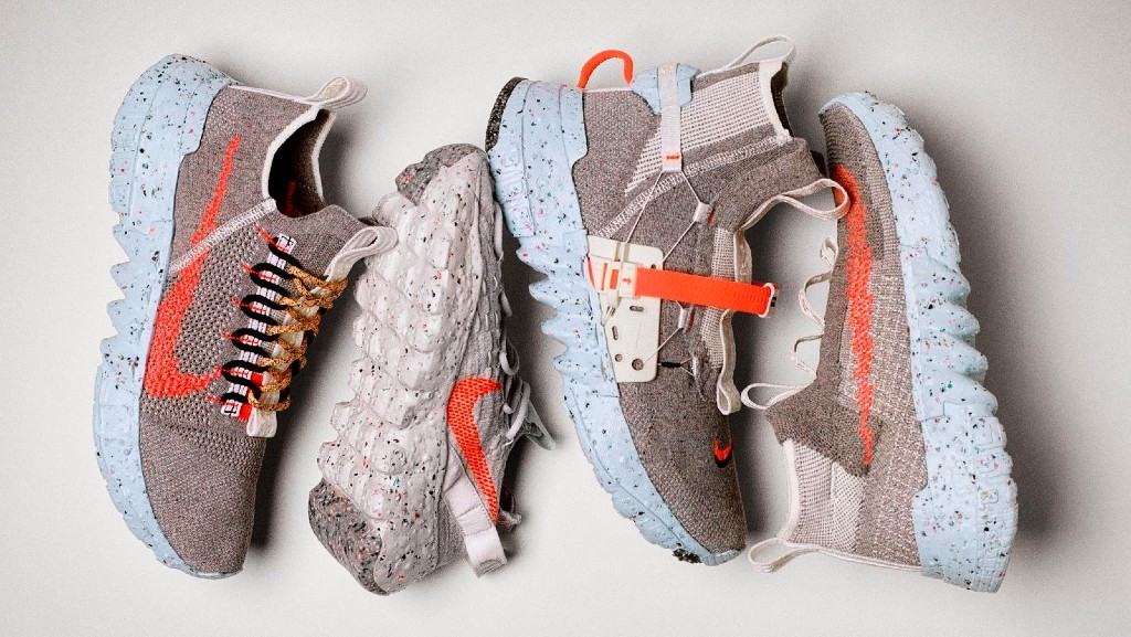 Post-consumer waste gets second life as part of Nike's new footwear collection