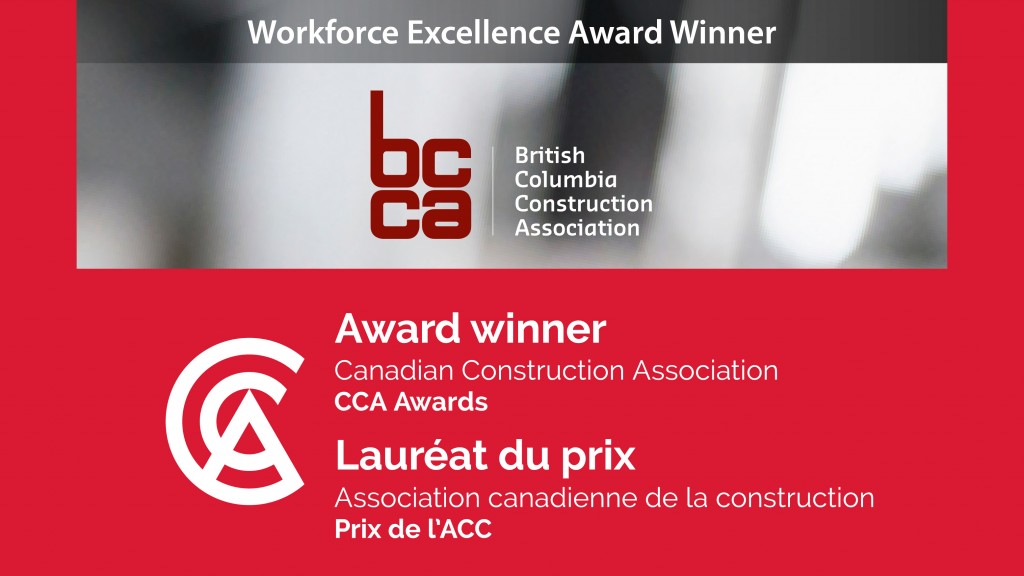 BCCA, Workforce Excellence Award Winner