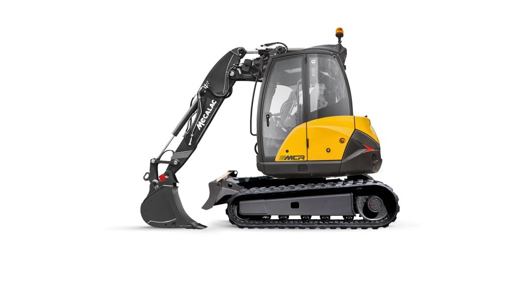 Mecalac crawler excavators travel at skid-steer speeds