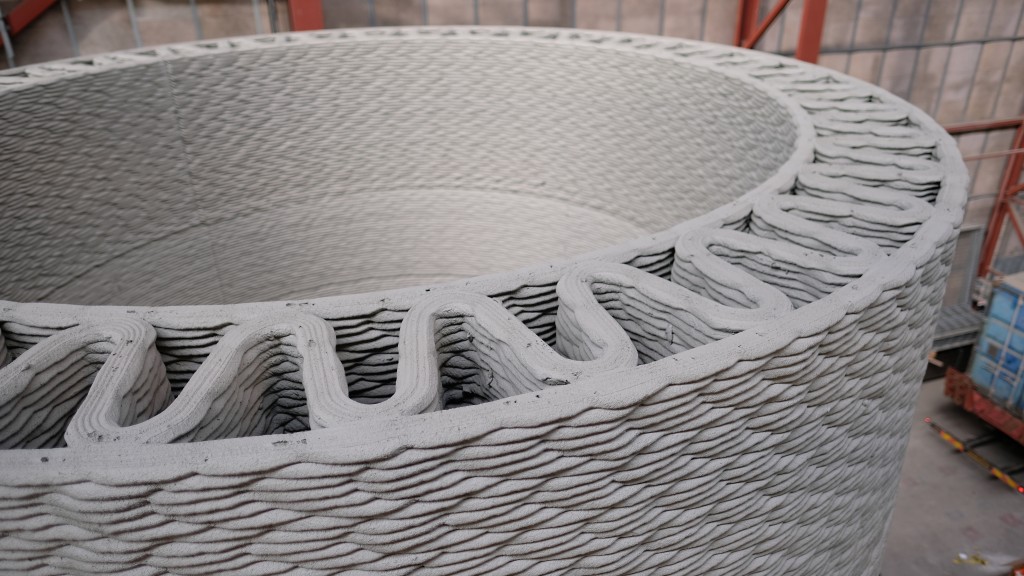 Partnership aims to build record-tall wind turbine towers with 3D-printed concrete bases