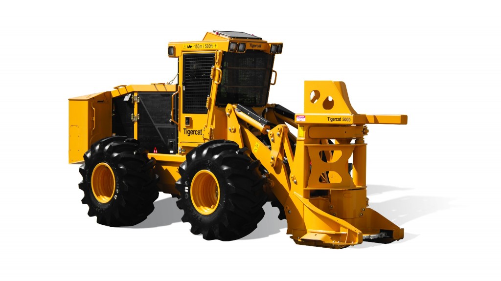 Tigercat releases last machine in drive-to-tree feller buncher lineup