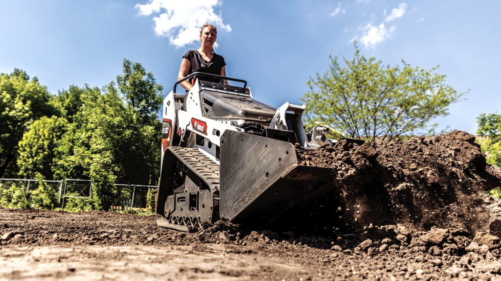 Bobcat mini track loader features redesigned, maintenance-free undercarriage