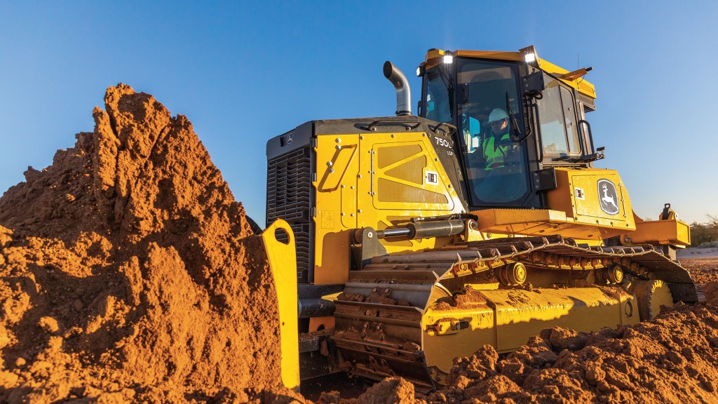 750l John Deere crawler dozer