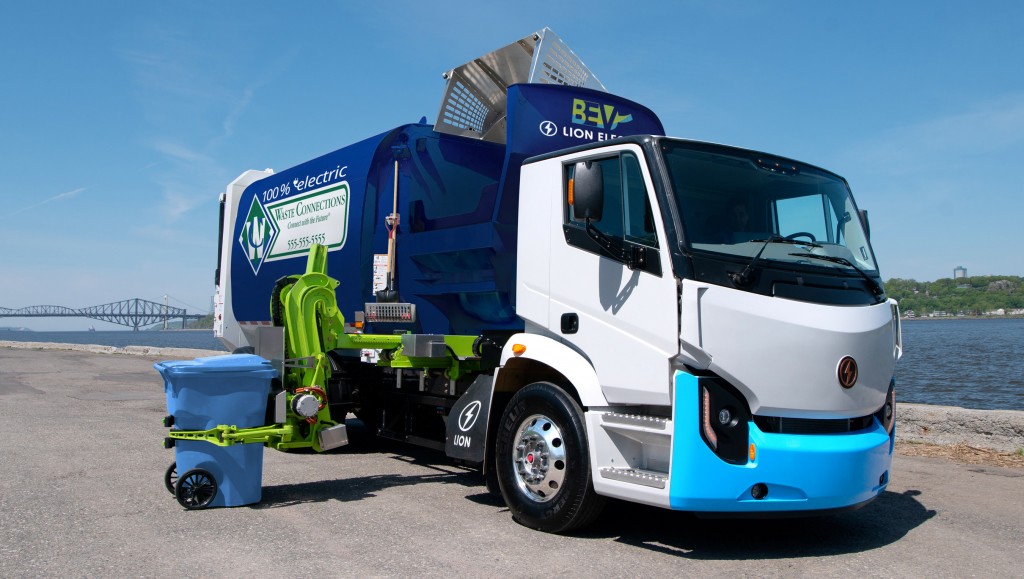 Waste Connections invests in Lion8 zero-emission electric truck chassis capable of servicing 1,200 homes on a single charge