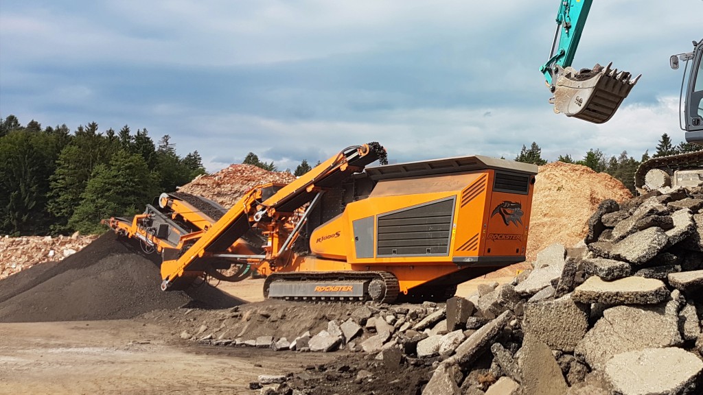 Watch the Video: Rockster impactor proving itself in recycling asphalt and demolition waste