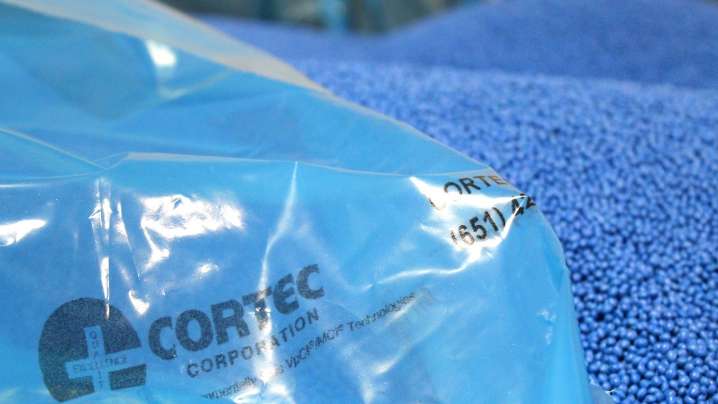 Cortec's VCI plastic recycling service shows a circular economy in action