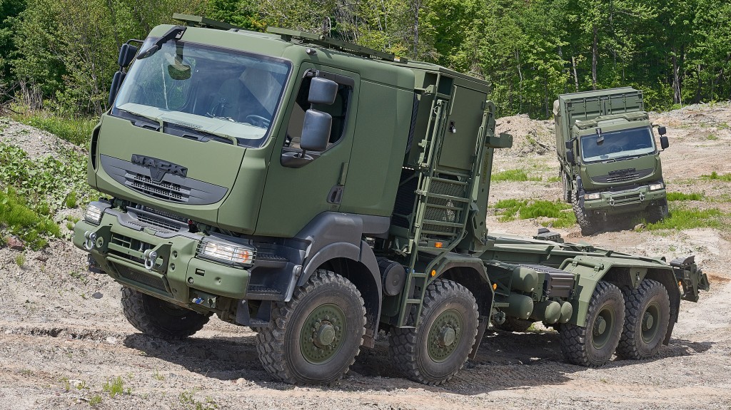 Mack Defense military truck