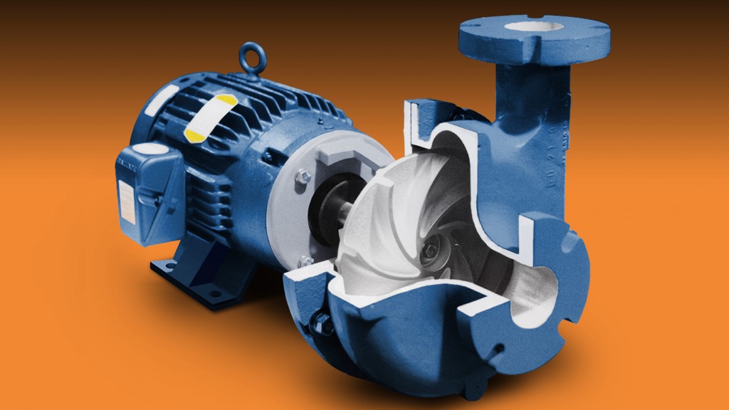 Horizontal close-coupled vortex end-suction pump launched by Vertiflo