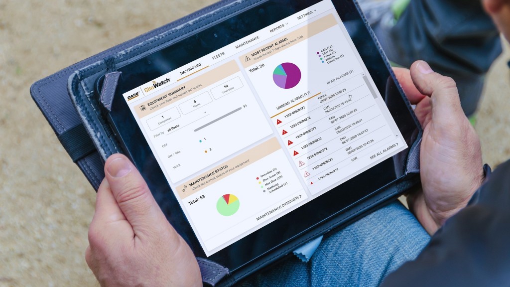 CASE Construction Equipment has released the next generation of its SiteWatch telematics platform.