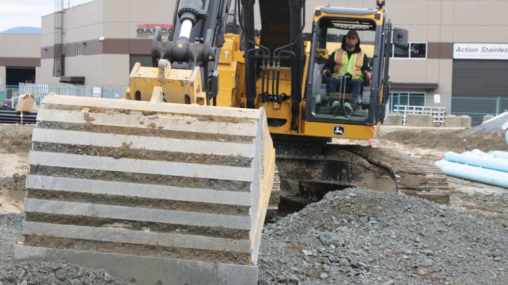 Canadian first: utility contractor digs savings of automatic excavator system