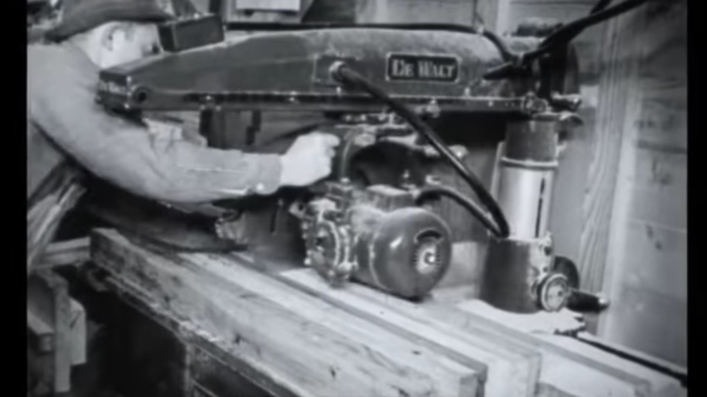 Watch: World War II facilities built in record time using DeWALT saws