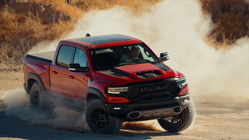 The Ram 1500 TRX boasts 702 horsepower.