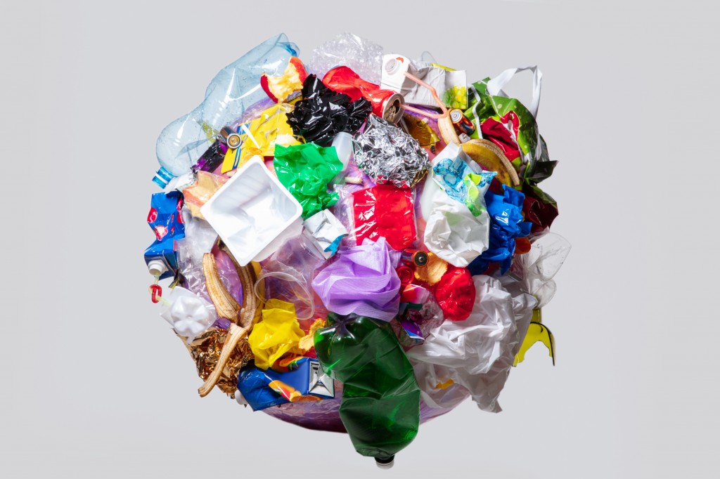 garbage globe adobe stock