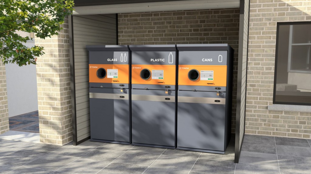 Tomra S1 Rugged reverse vending machine