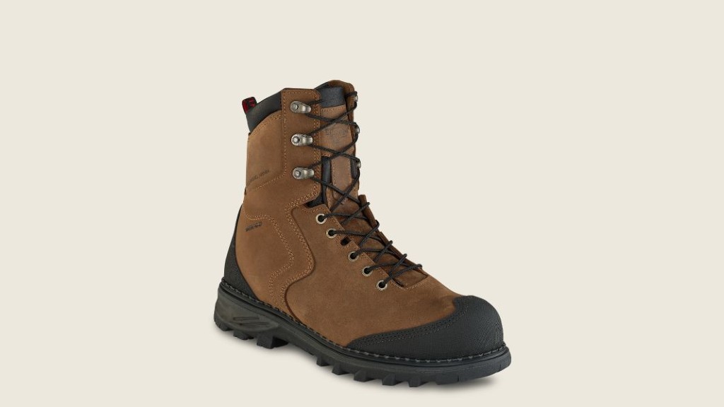 Red Wing's Burnside 8-inch safety toe boot.