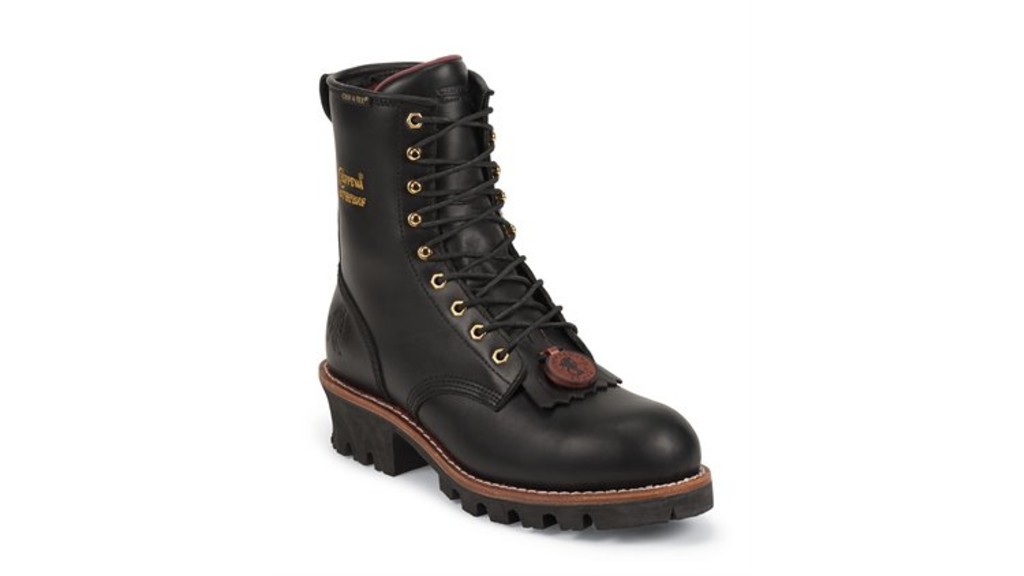 Chippewa's L73050 Tinsley steel toe logger boots.