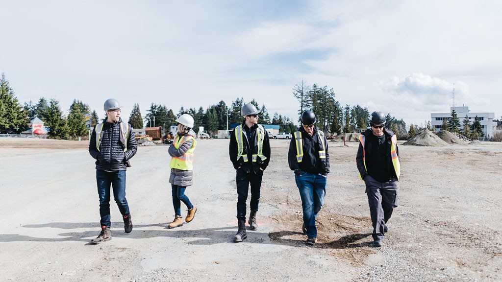 SitePartners team on a jobsite