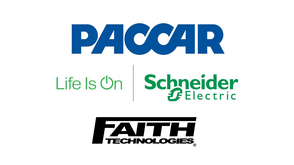 PACCAR partners with Schneider Electric and Faith Technologies to accelerate electric truck market