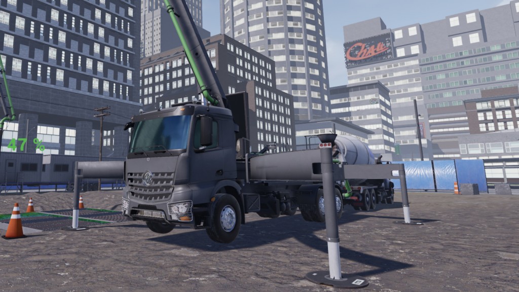 CM Labs develops first concrete pump simulator on the market