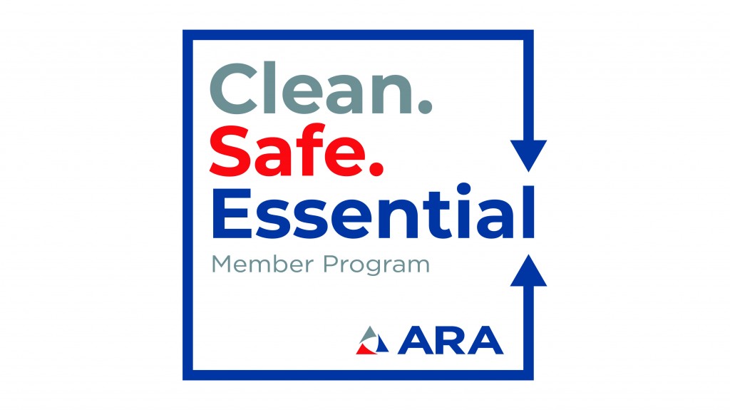 ARA "Clean.Safe.Essential" program banner