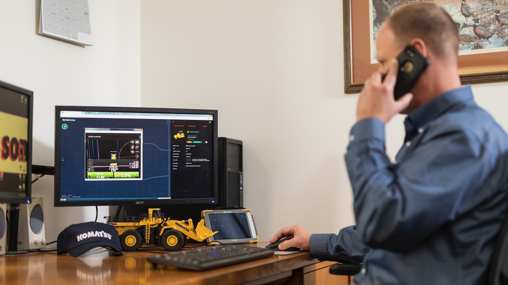 Digital platform from Komatsu offers remote operator support