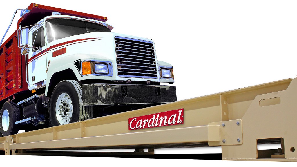 Cardinal releases portable digital truck scales for easy movement between jobsites