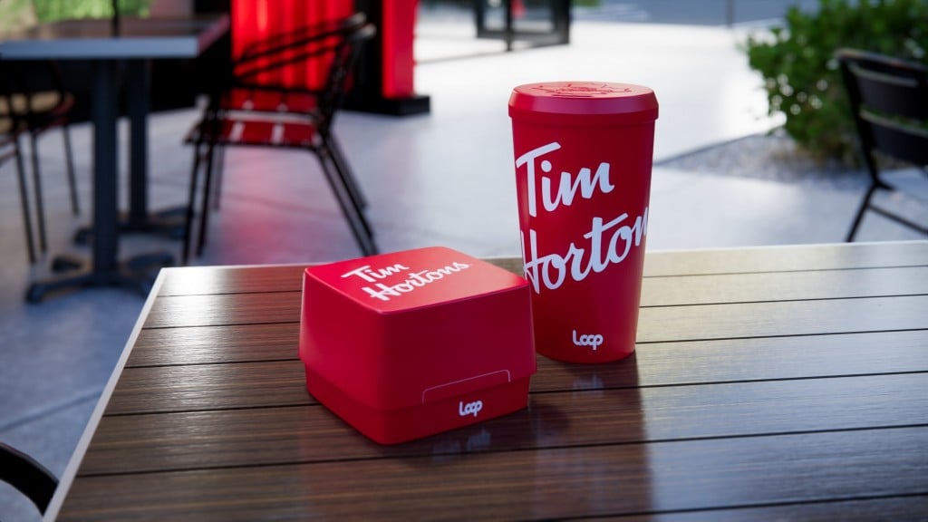 Tim Hortons to test reusable returnable cup and food packaging
