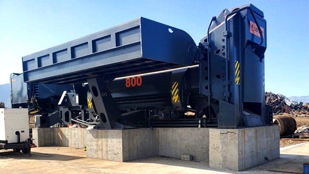 LEFORT shear baler boosts production and decreases costs for Dimeca Metals in Mexico