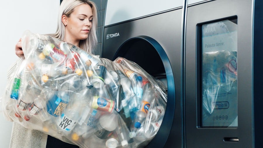 How TOMRA developed a machine that makes reverse vending five times faster