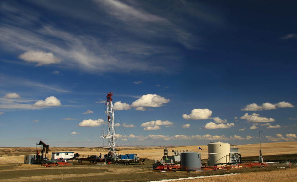 rural vista of an oil and gas operation rural vista of an oil and gas operation