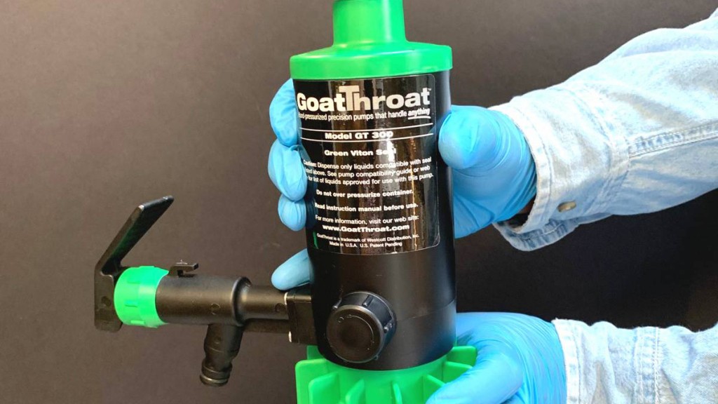 Goatthroat hard-pressurized precision pump
