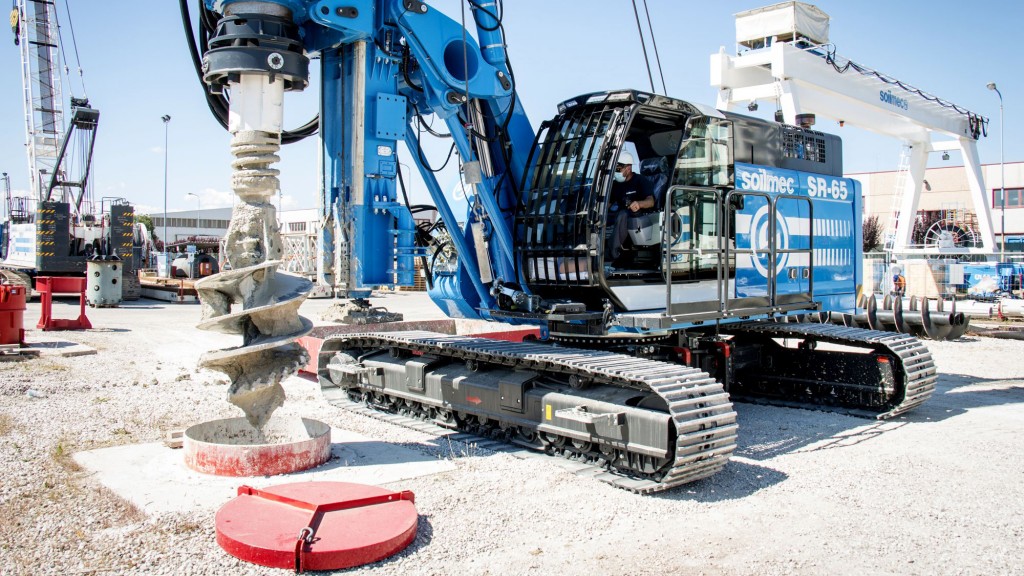 Soilmec upgrades drilling rig to include new hydraulics and mechanics for improved efficiency