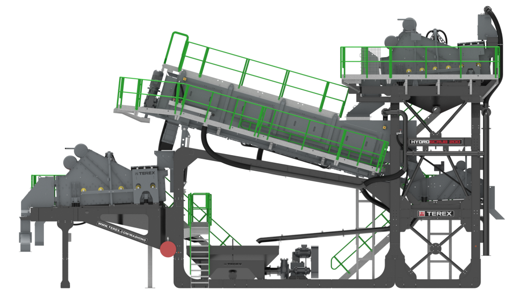 the HydroScrub 200 wash recycling applications