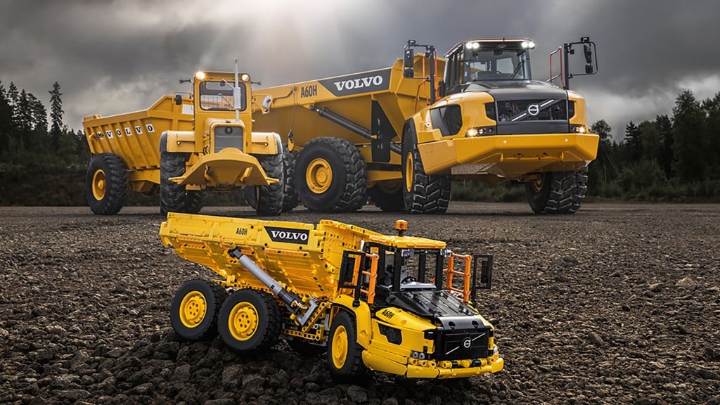 Friday Fun: Volvo CE and Lego Technic team up with children to