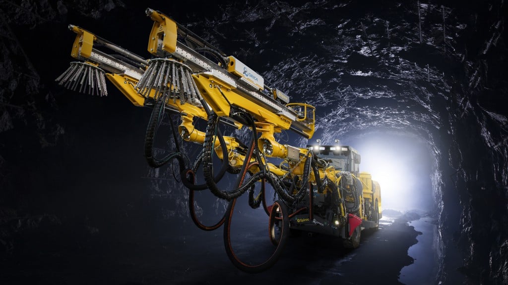 Front impression of a commercially ready Avatel™ unit in an underground mine