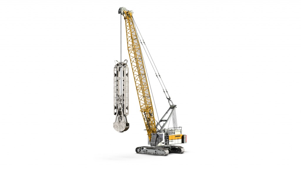Liebherr unveils world's first battery-powered crawler cranes and more new machines