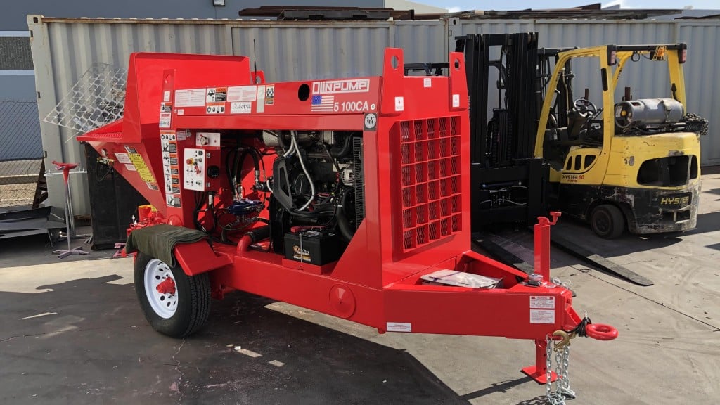 ECA to distribute entire line of Olinpump concrete and grout pumps in Eastern U.S. and Canada