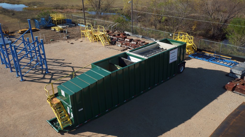 United Rentals CL-250 Clarifier in a lot