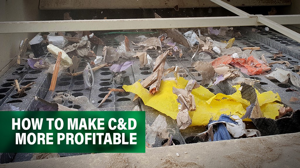 How to streamline C&D waste processing to increase profitability How to streamline C&D waste processing to increase profitability