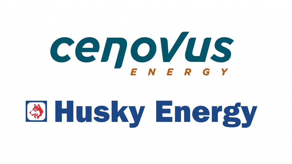 Cenovus and Husky logos Cenovus and Husky logos