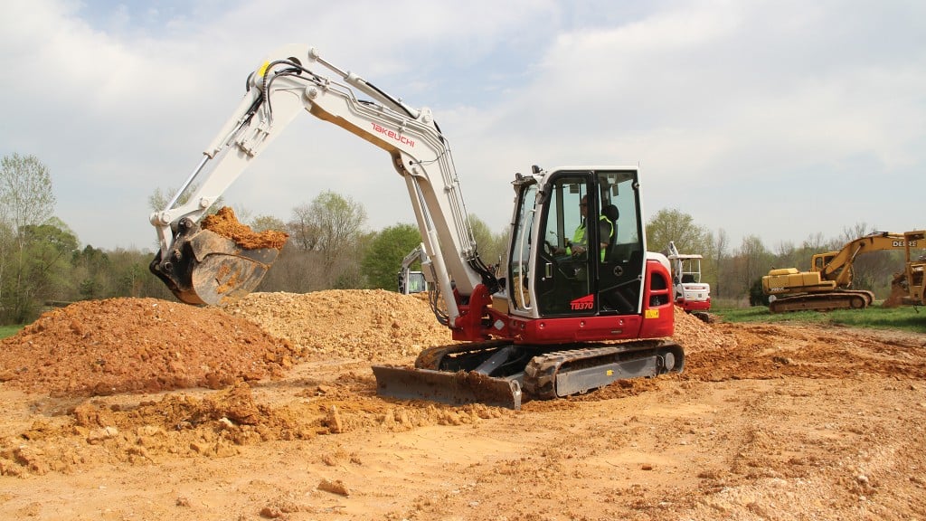 The evolution of Takeuchi excavators