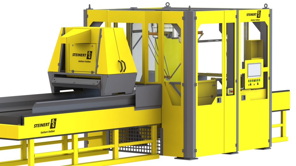 STEINERT UniSort Unibot sorting robot designed for high purity output