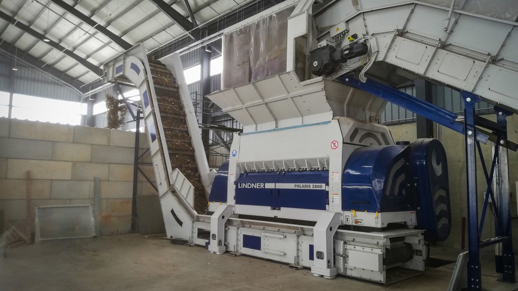 Lindner's Polaris 2800 shredder